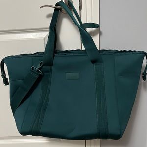 Dagne Dover large Landon carryall bag in forest green/pine